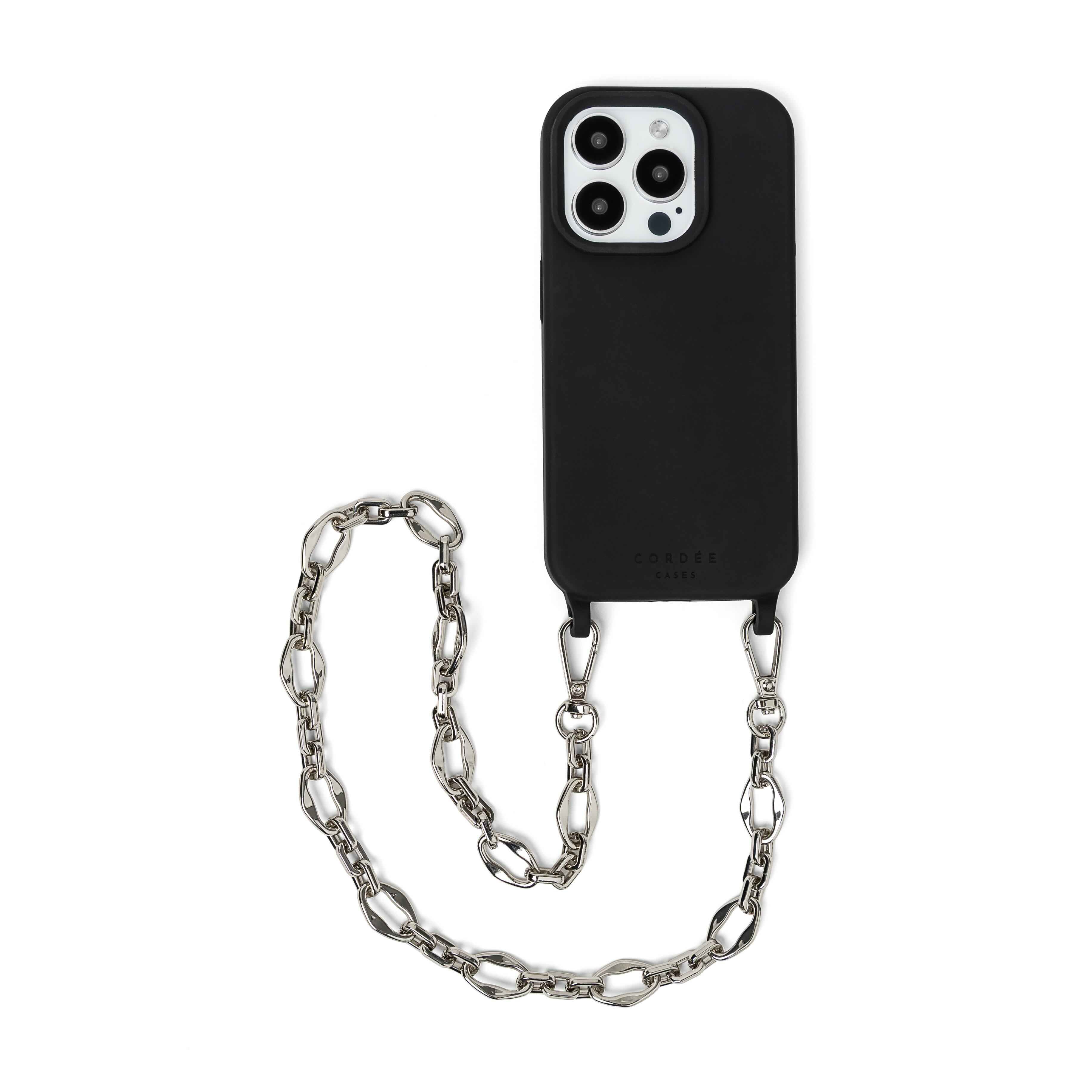 02 Phone Chain Set Black