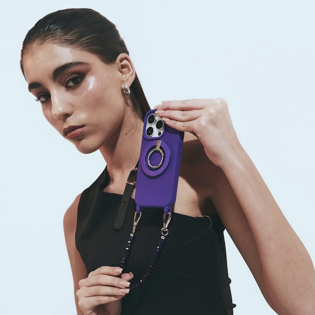 07 Phone Chain Set Ultraviolet