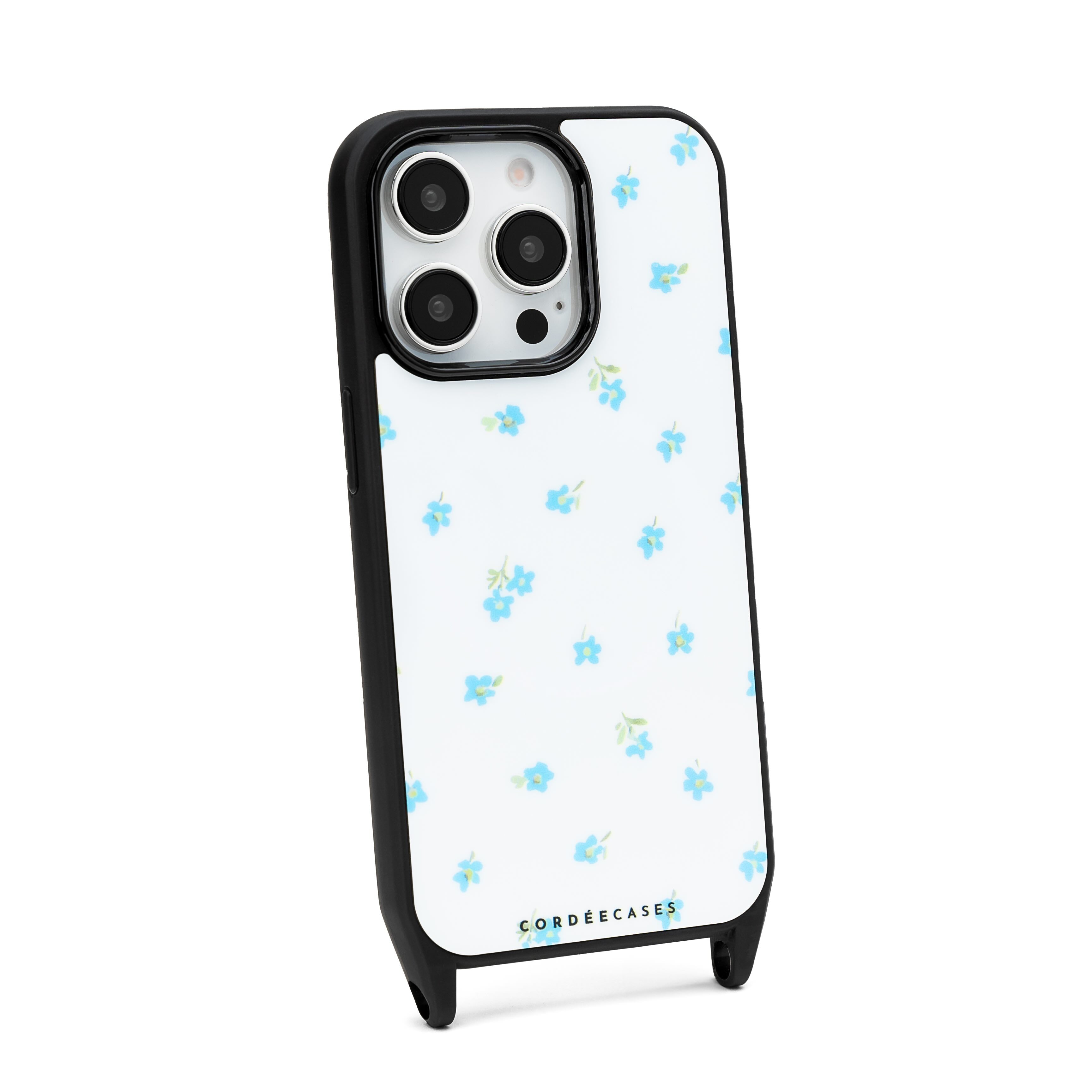 Floral Phone Case Powder Blue