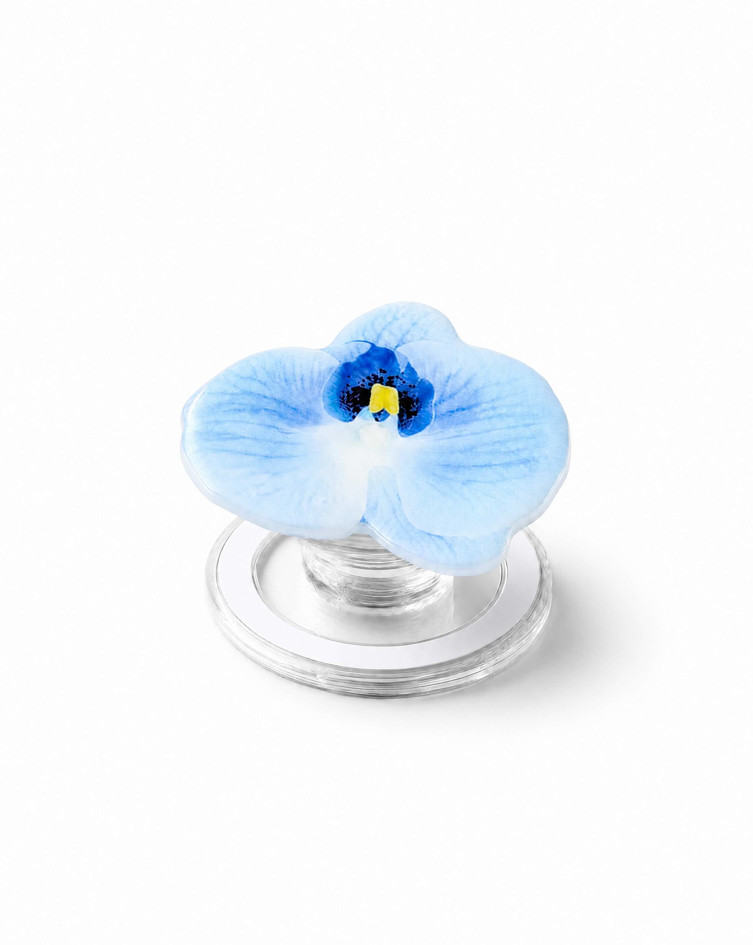 Blue Orchid Magnetic Phone Grip
