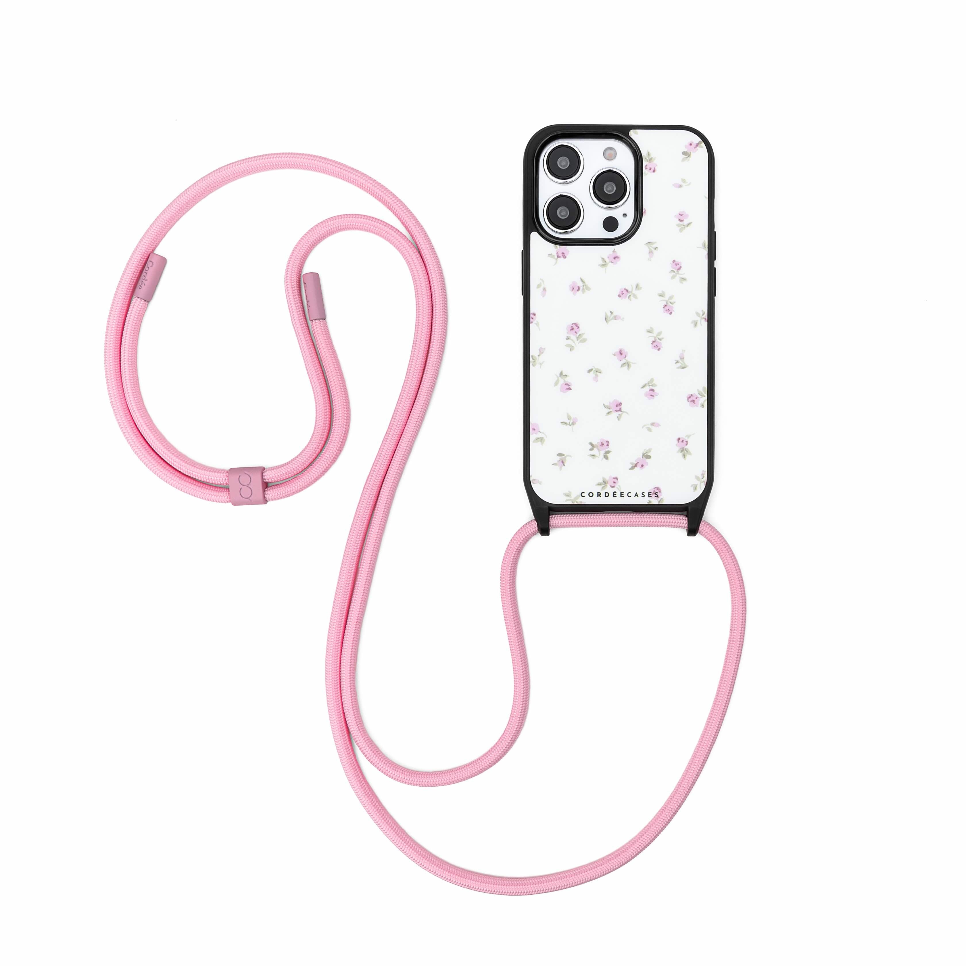 Cairo Phone Strap Set Floral Blush