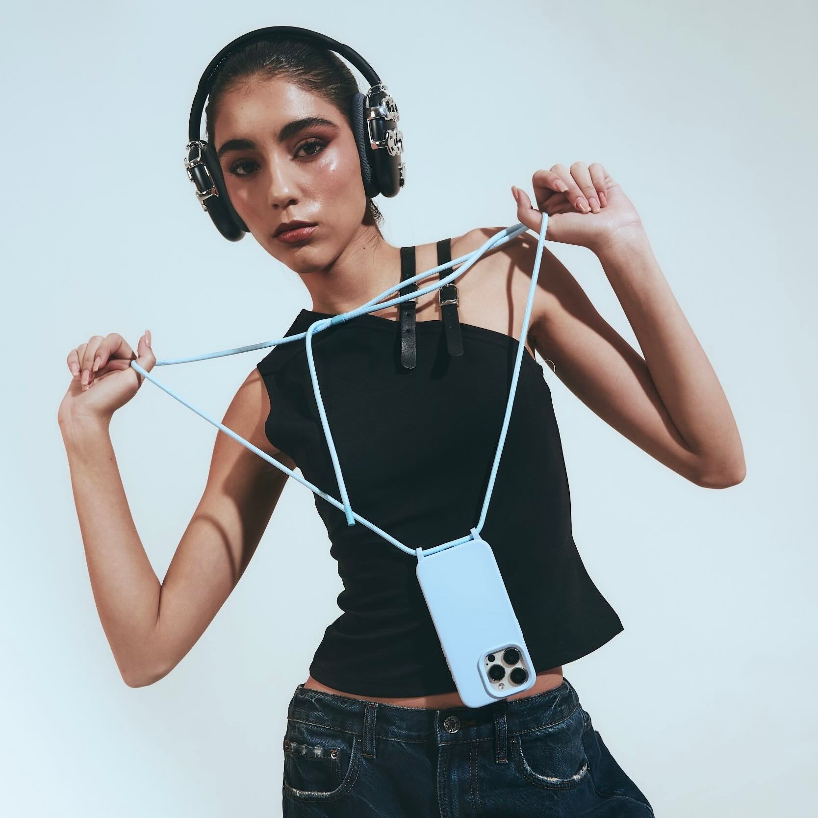 Cairo Phone Strap Set Glacier