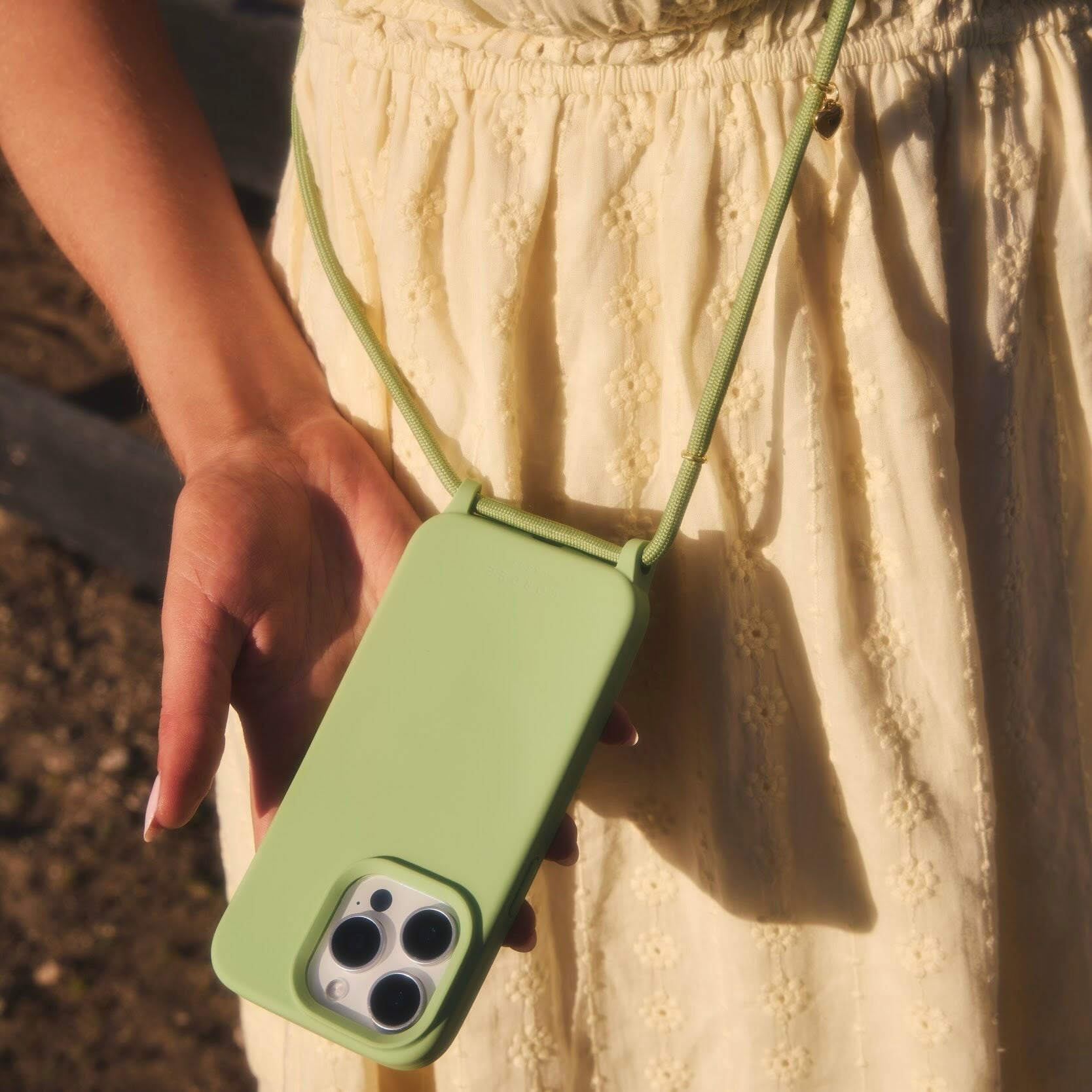 Cairo Phone Strap Set Meadow Green