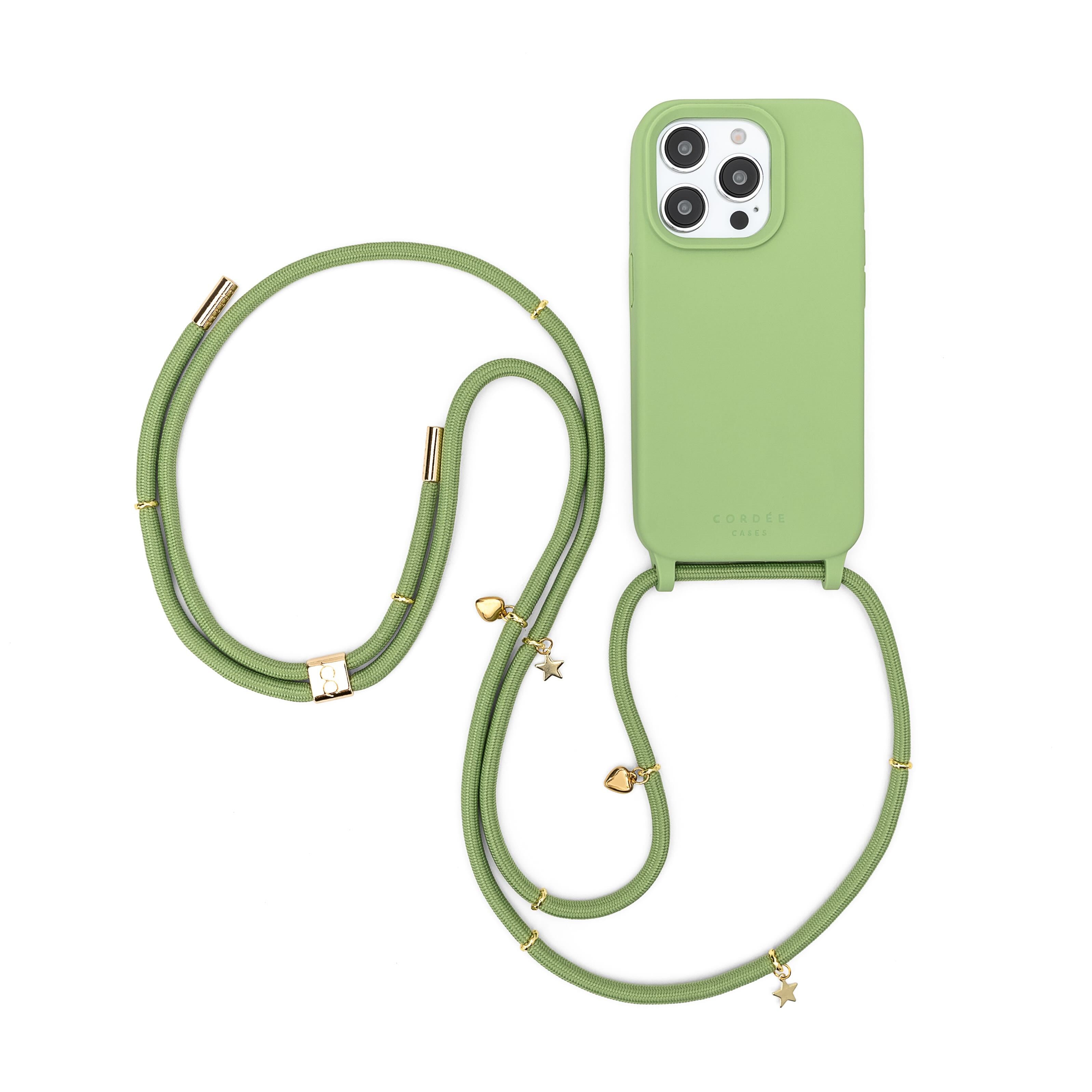 Cairo Phone Strap Set Meadow Green