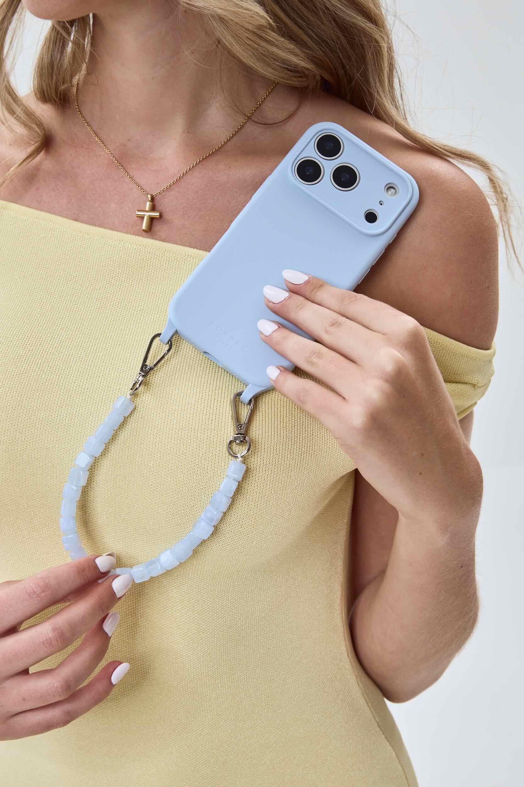 Elodie Phone Chain Glacier