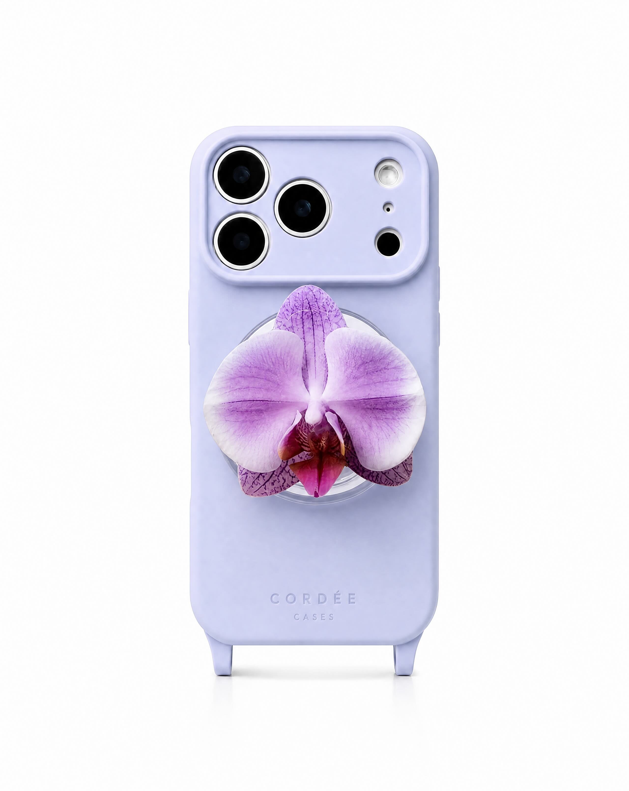 Lilac Orchid Magnetic Phone Grip