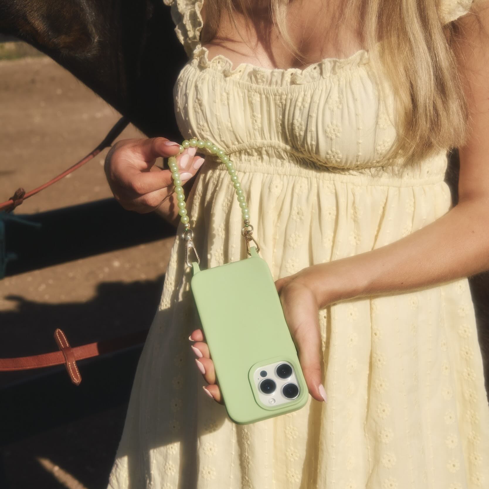 meadow muse phone wristlet set cordée cases