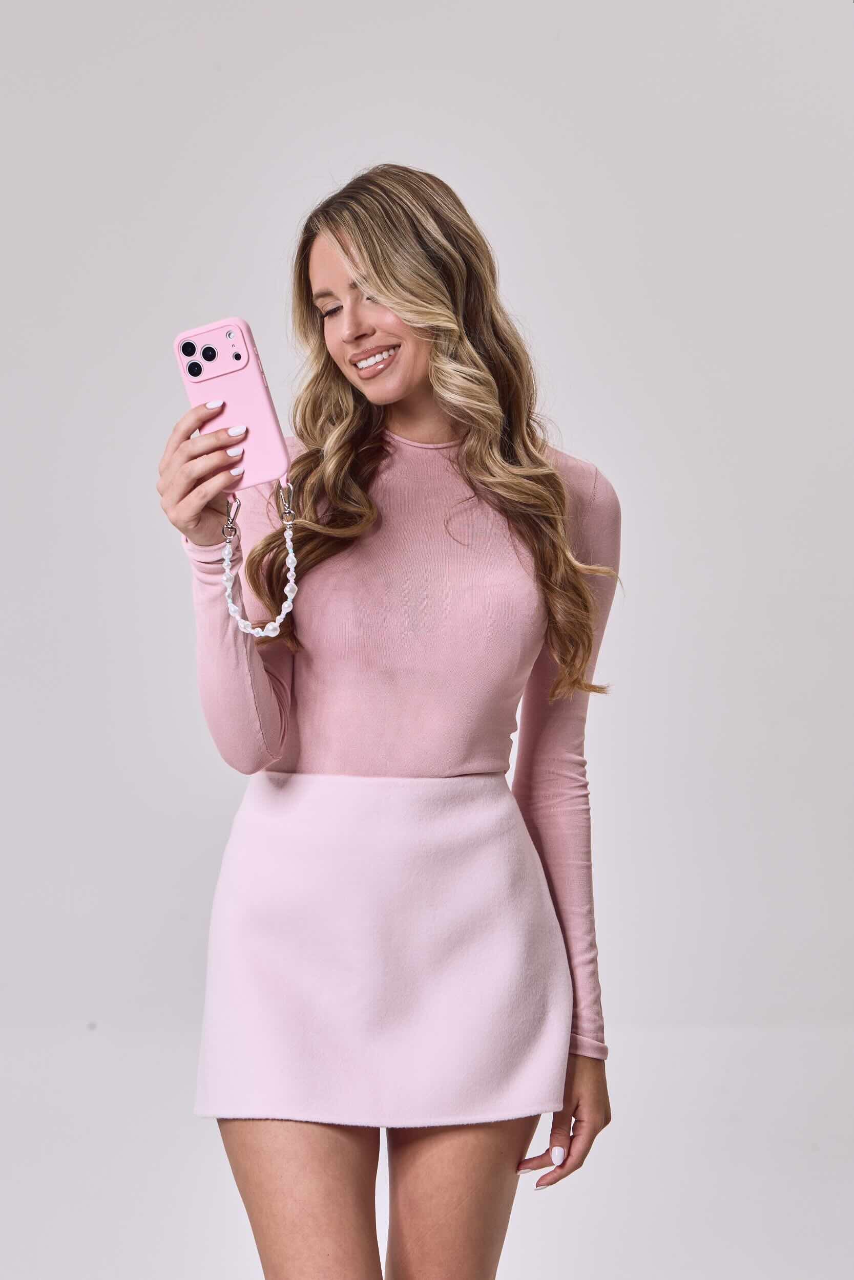 Mirelle Pearl Phone Chain