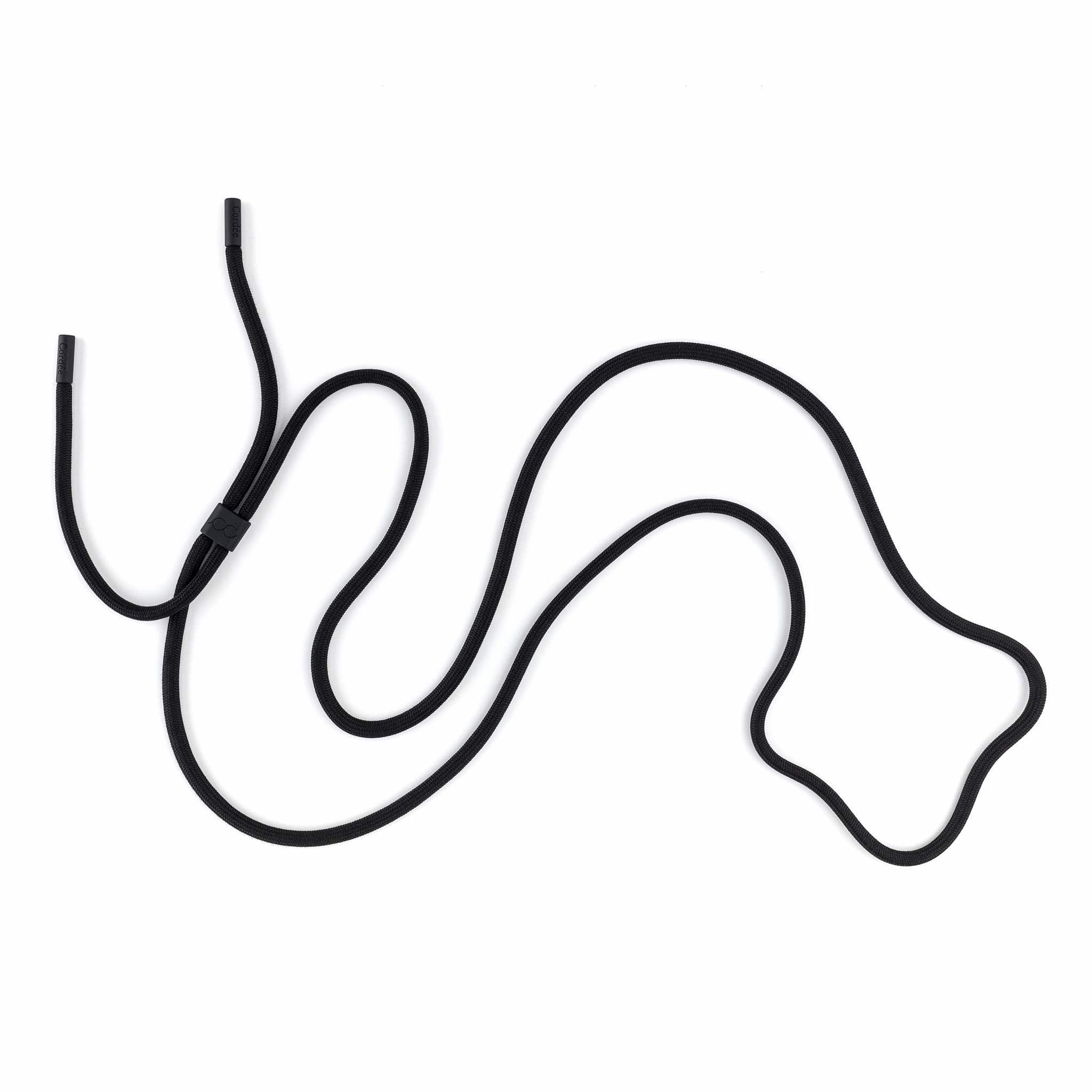 Noah Phone Strap Black - Cordée Cases