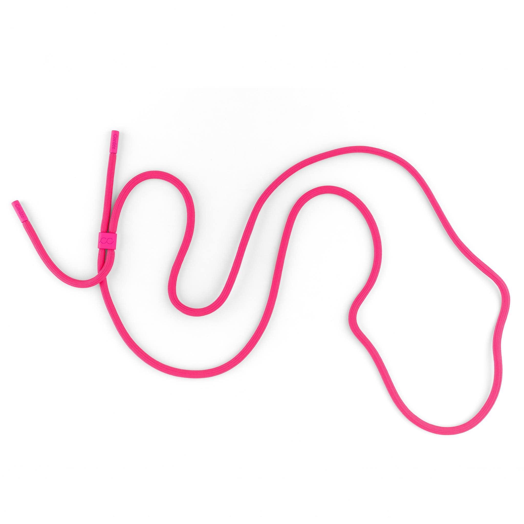 Noah Phone Strap Neon Pink - Cordée Cases