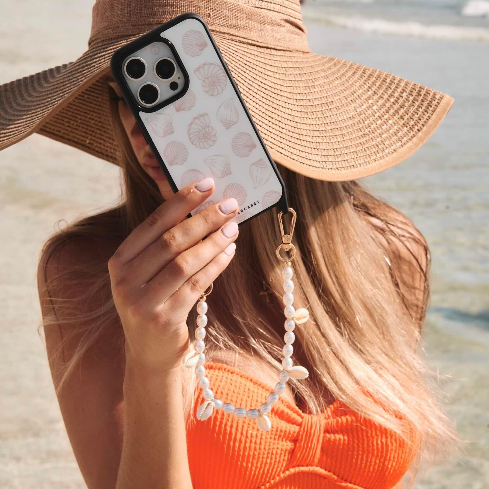 Pearl Paradise Phone Chain Set