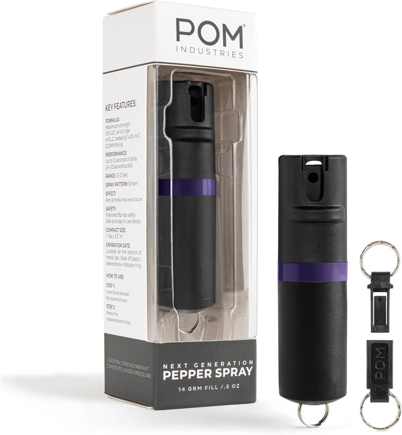 POM Pepper Spray Black