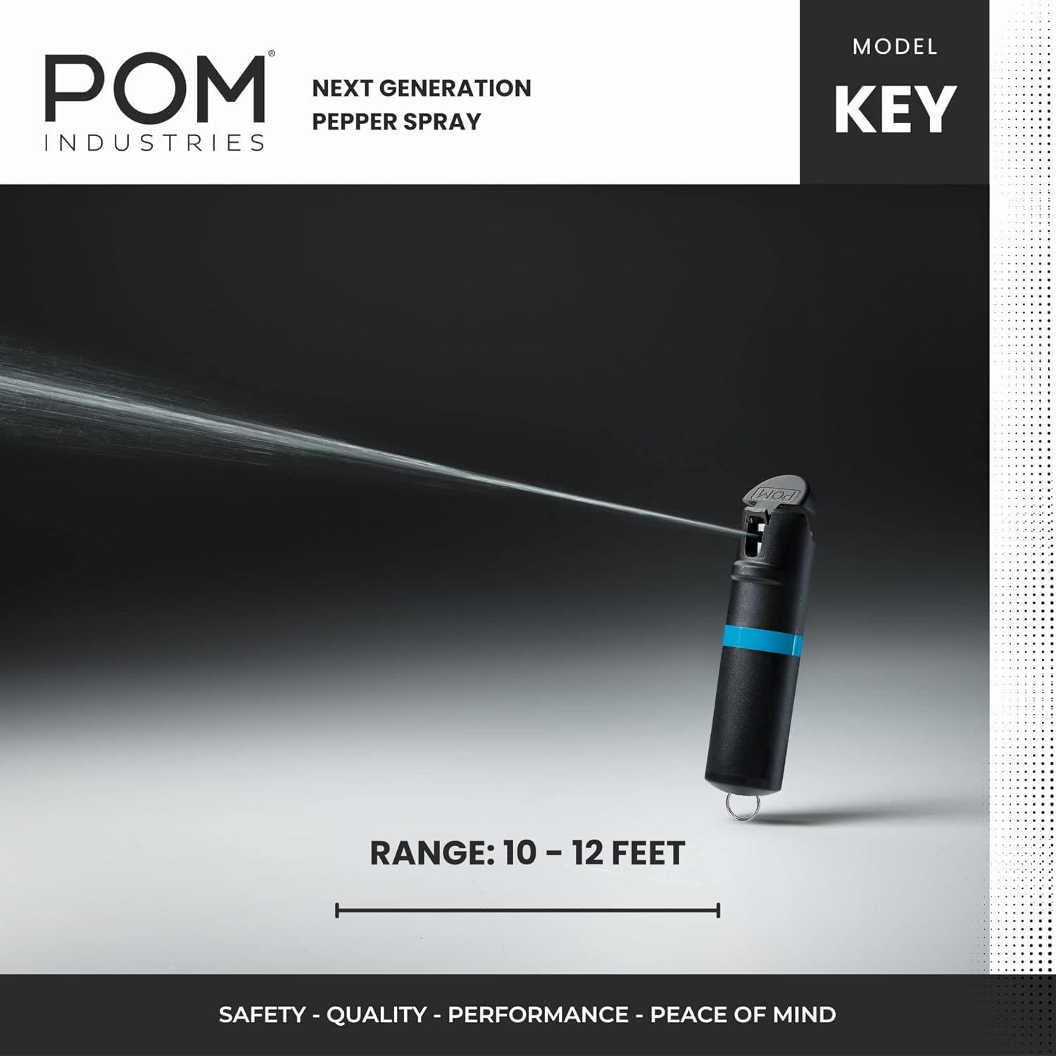POM Pepper Spray Black
