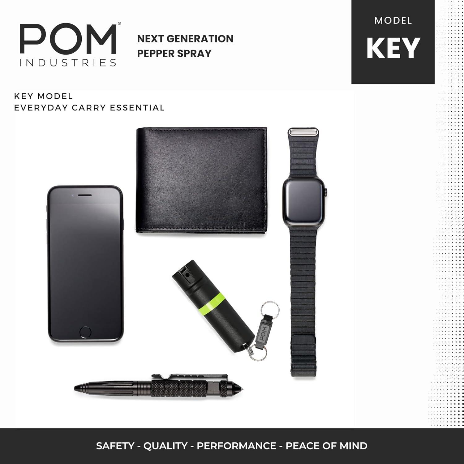 POM Pepper Spray Black