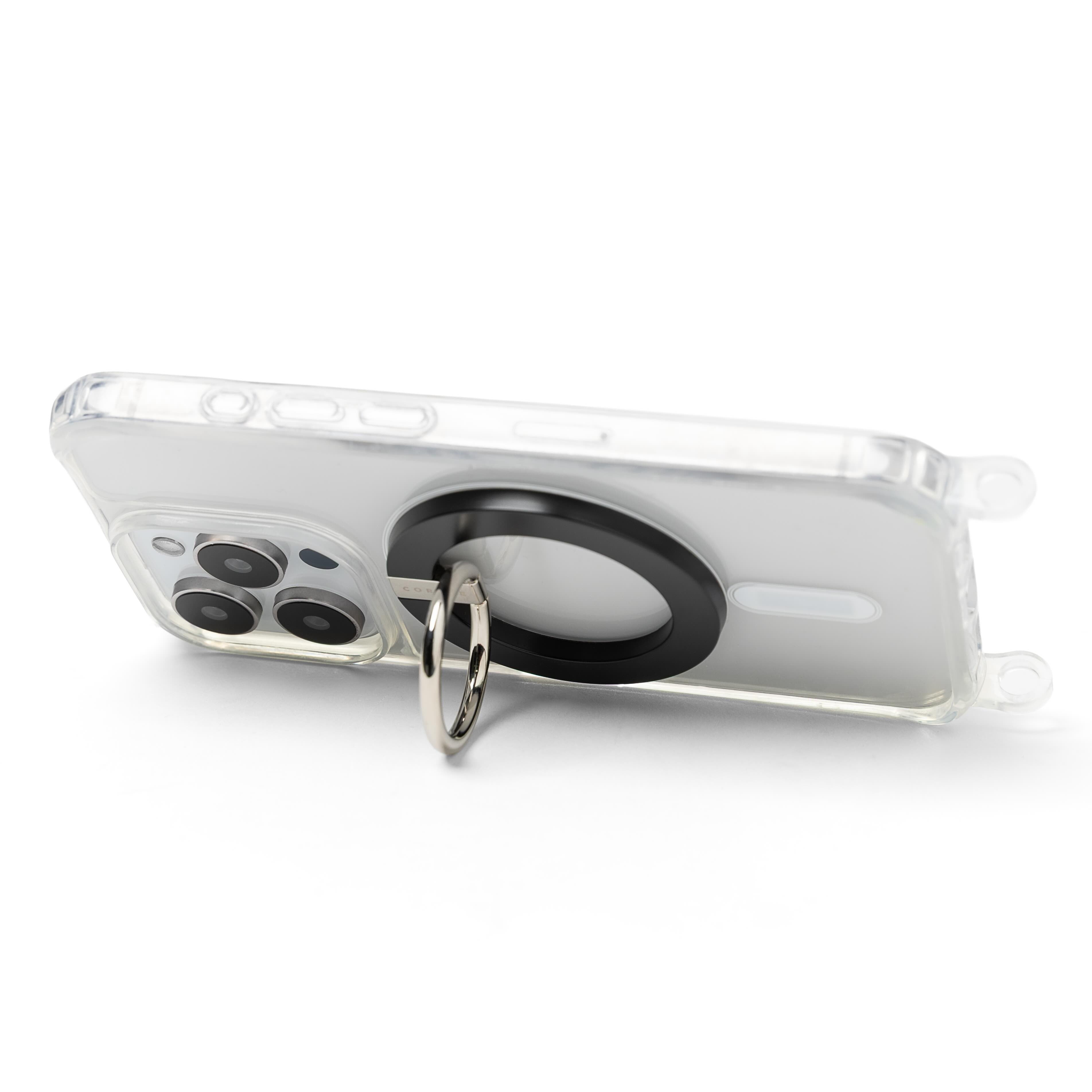 Magnetic Phone Ring Holder Black