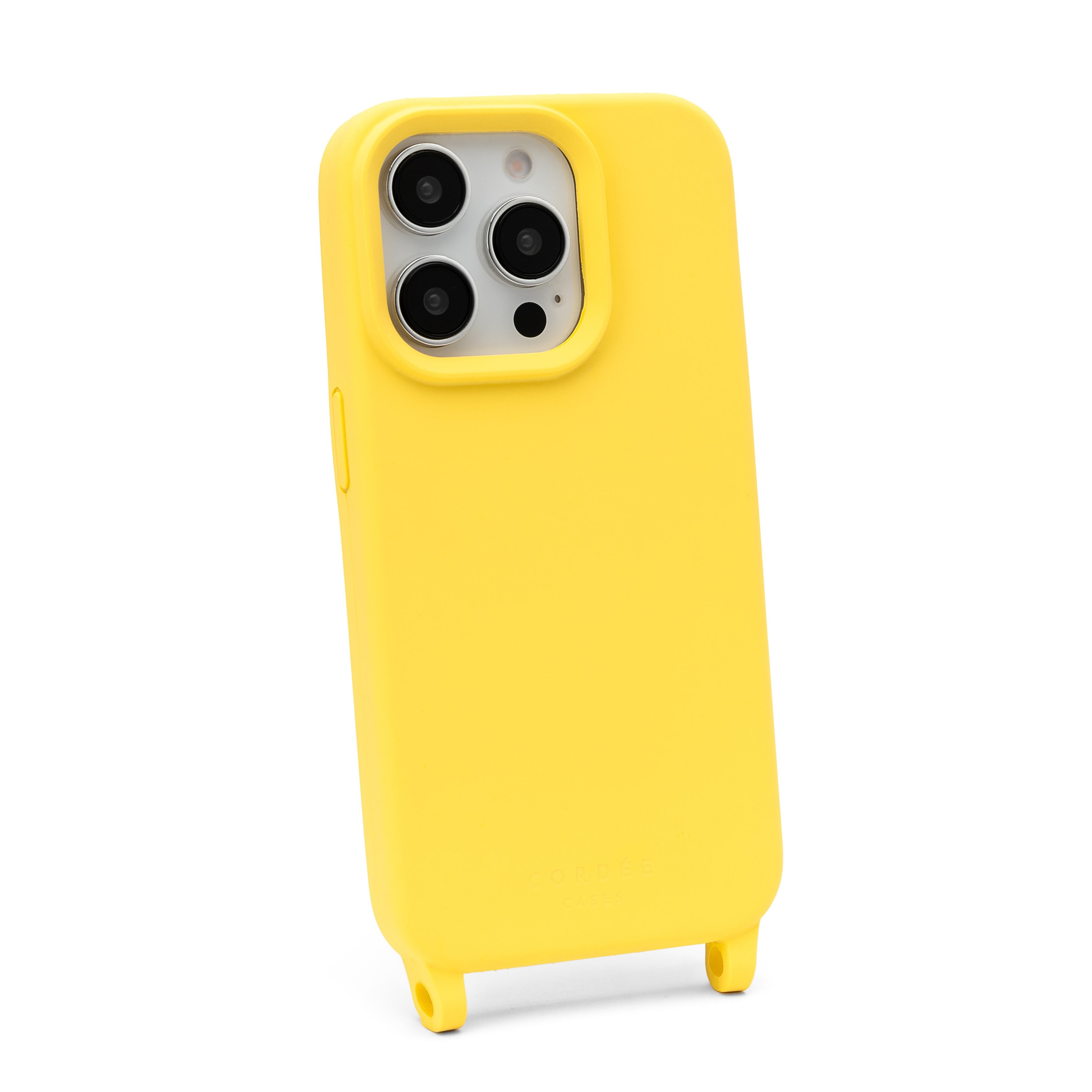 Silicone iPhone Case Butter Yellow
