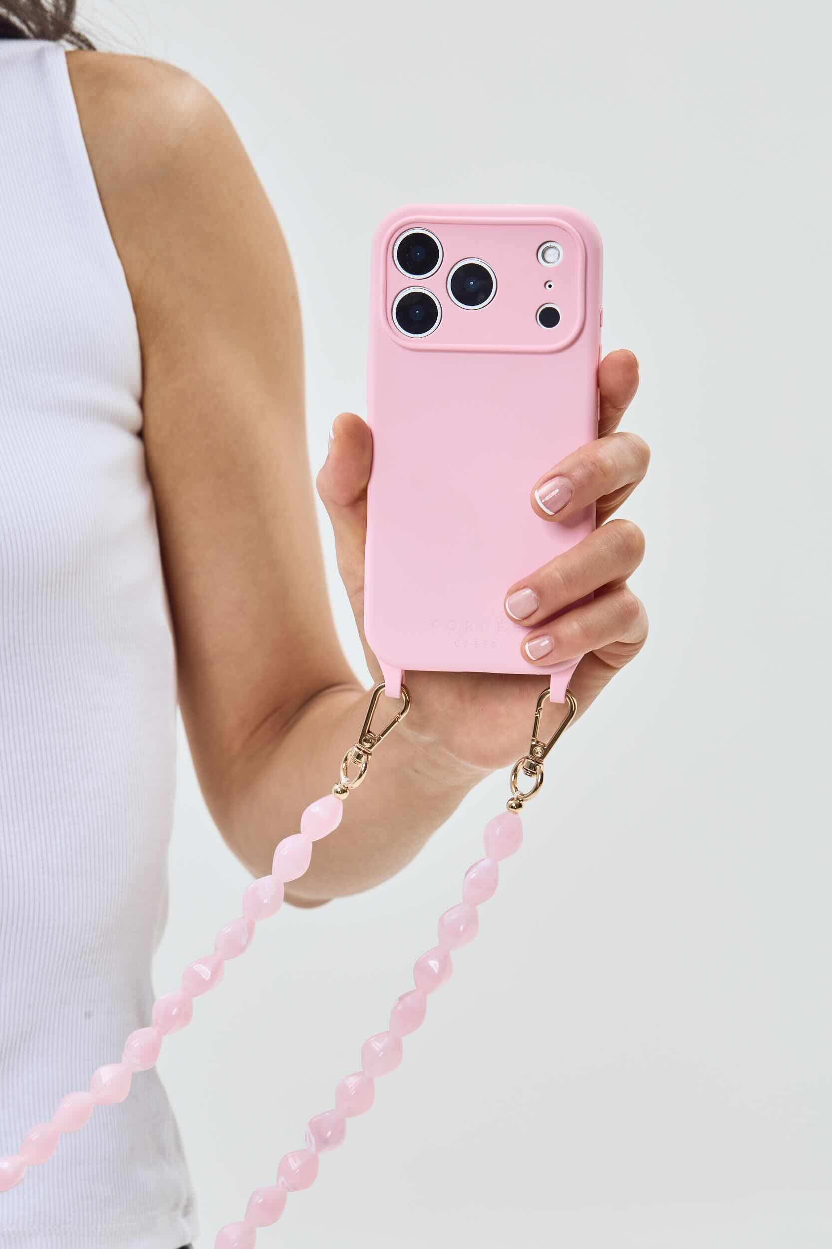 Valerie Phone Chain Blush