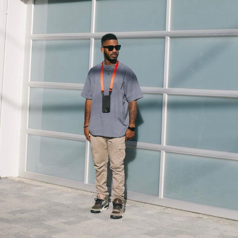 Carabiner Phone Strap Red - Cordée Cases