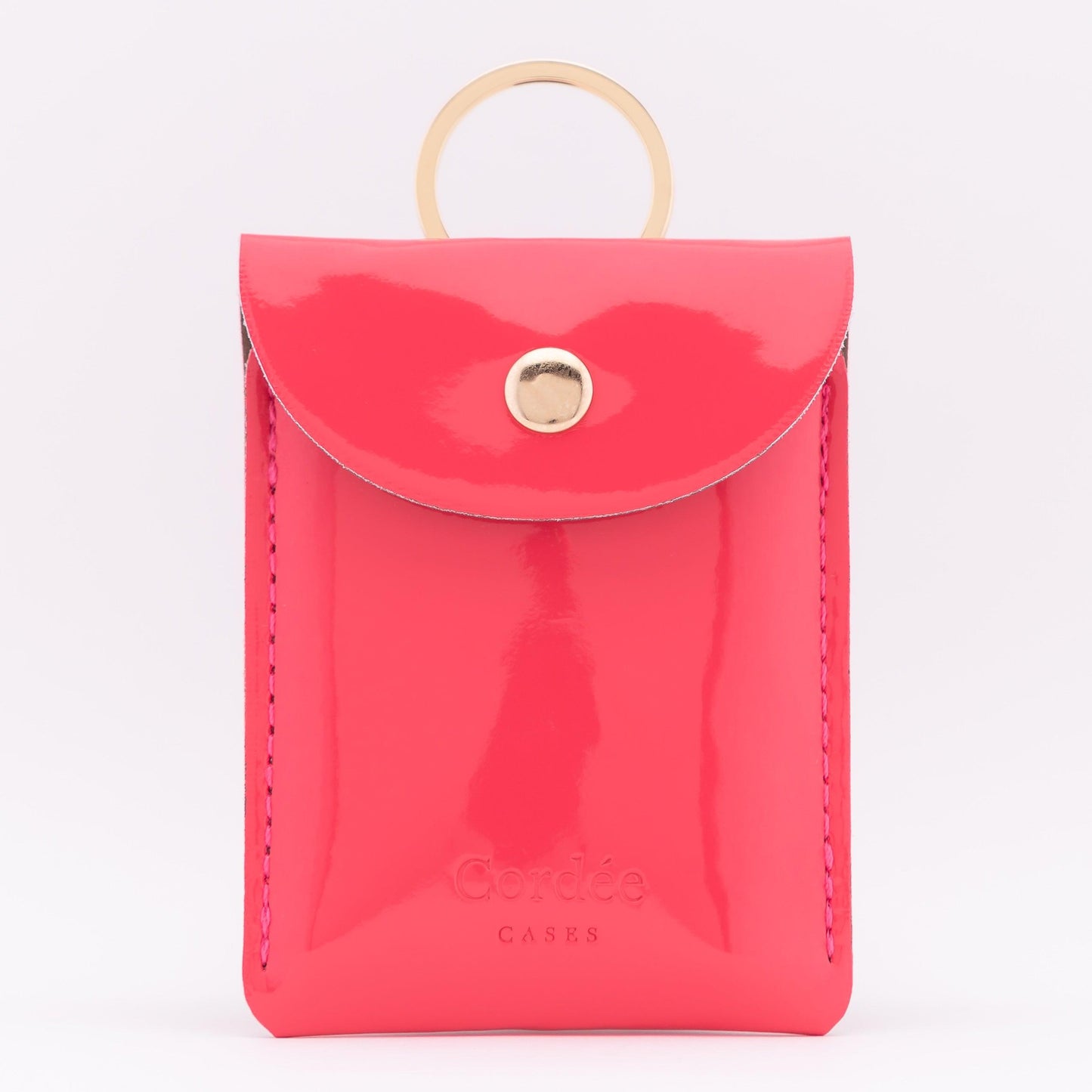 Mini Wallet Coral Pink - Cordée Cases
