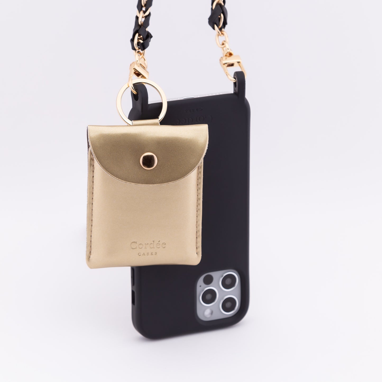 Mini Wallet Gold - Cordée Cases