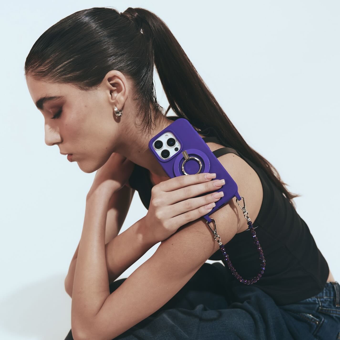 07 Phone Chain Set Ultraviolet