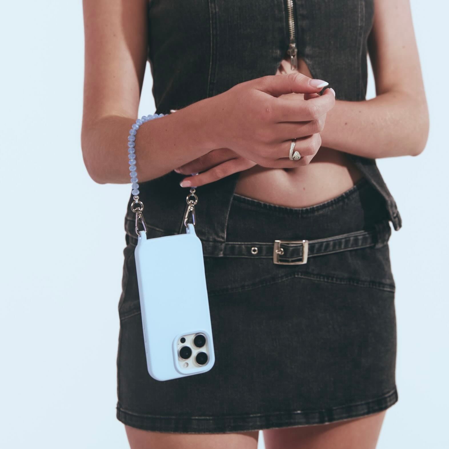 08 Phone Chain Set Glacier