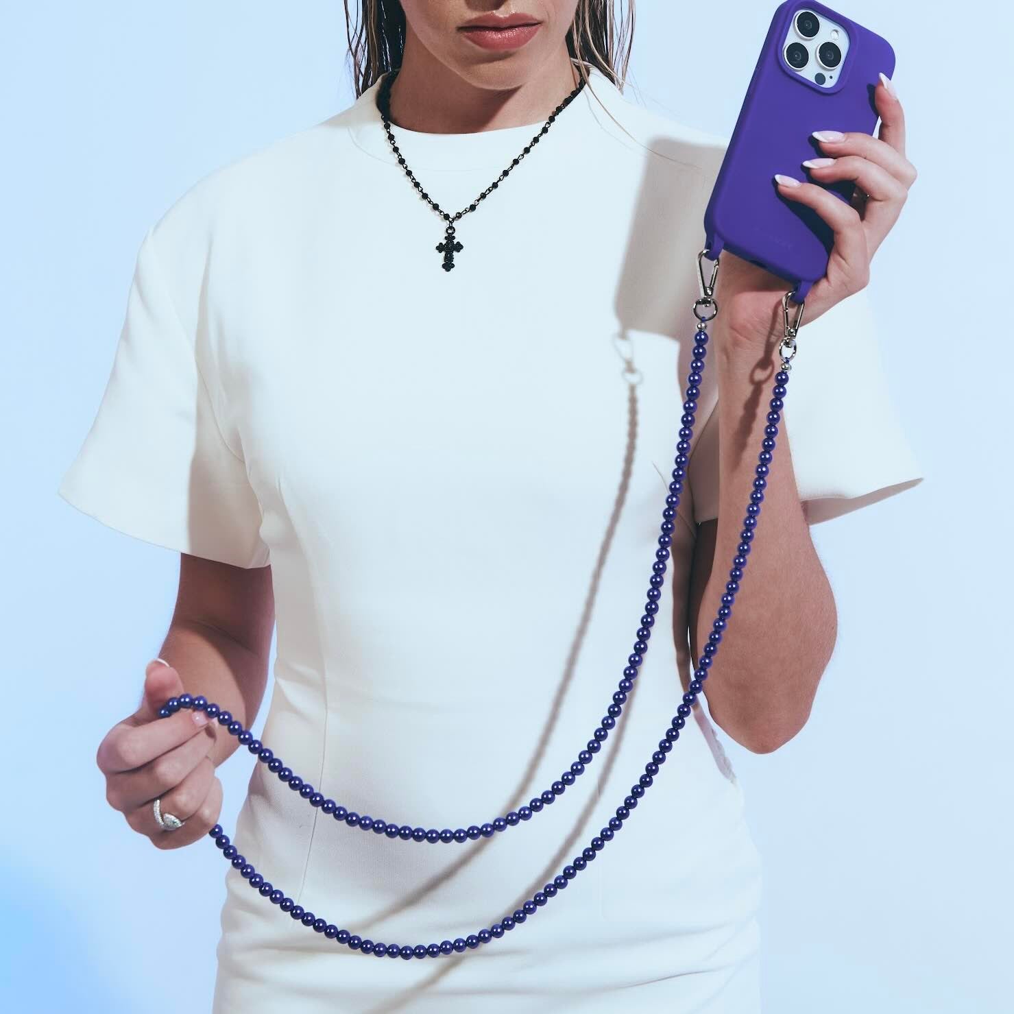 09 Phone Chain Set Ultraviolet