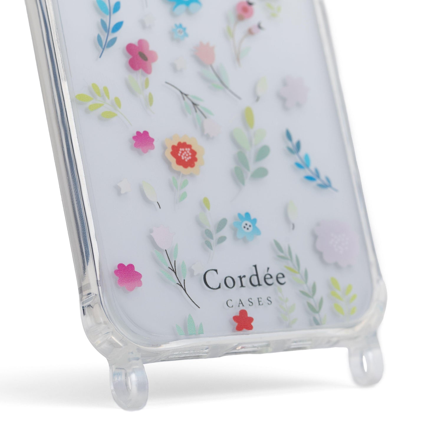 Floral Clear iPhone Case - Cordée Cases