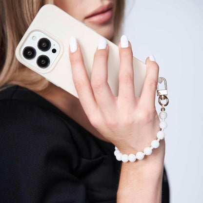 Berry Wristlet Ivory