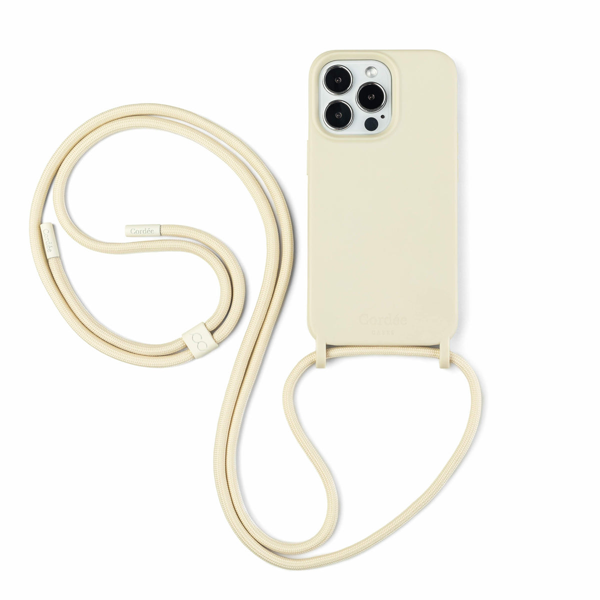 Cairo Phone Strap Set Ivory - Main Image