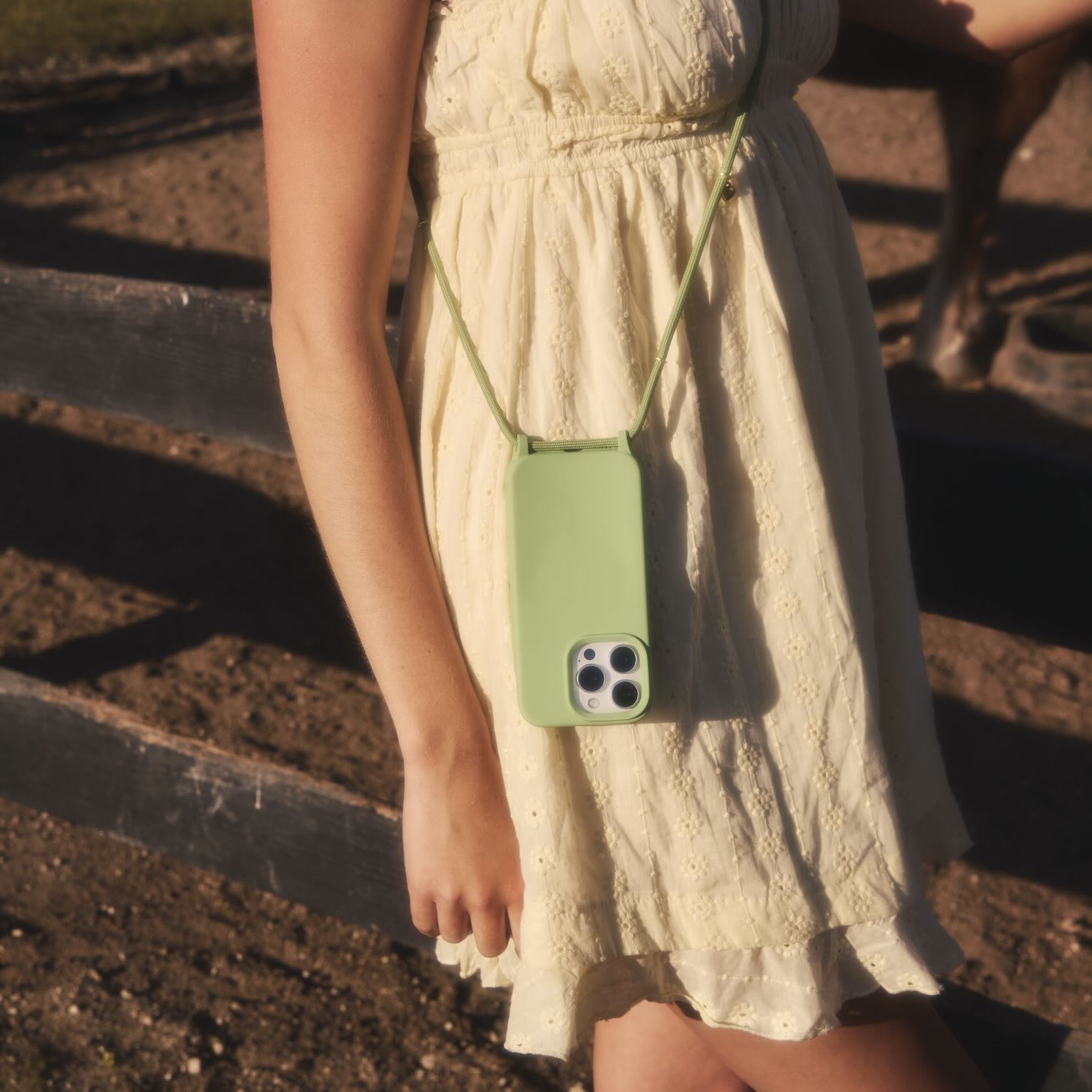 Cairo Phone Strap Set Meadow Green