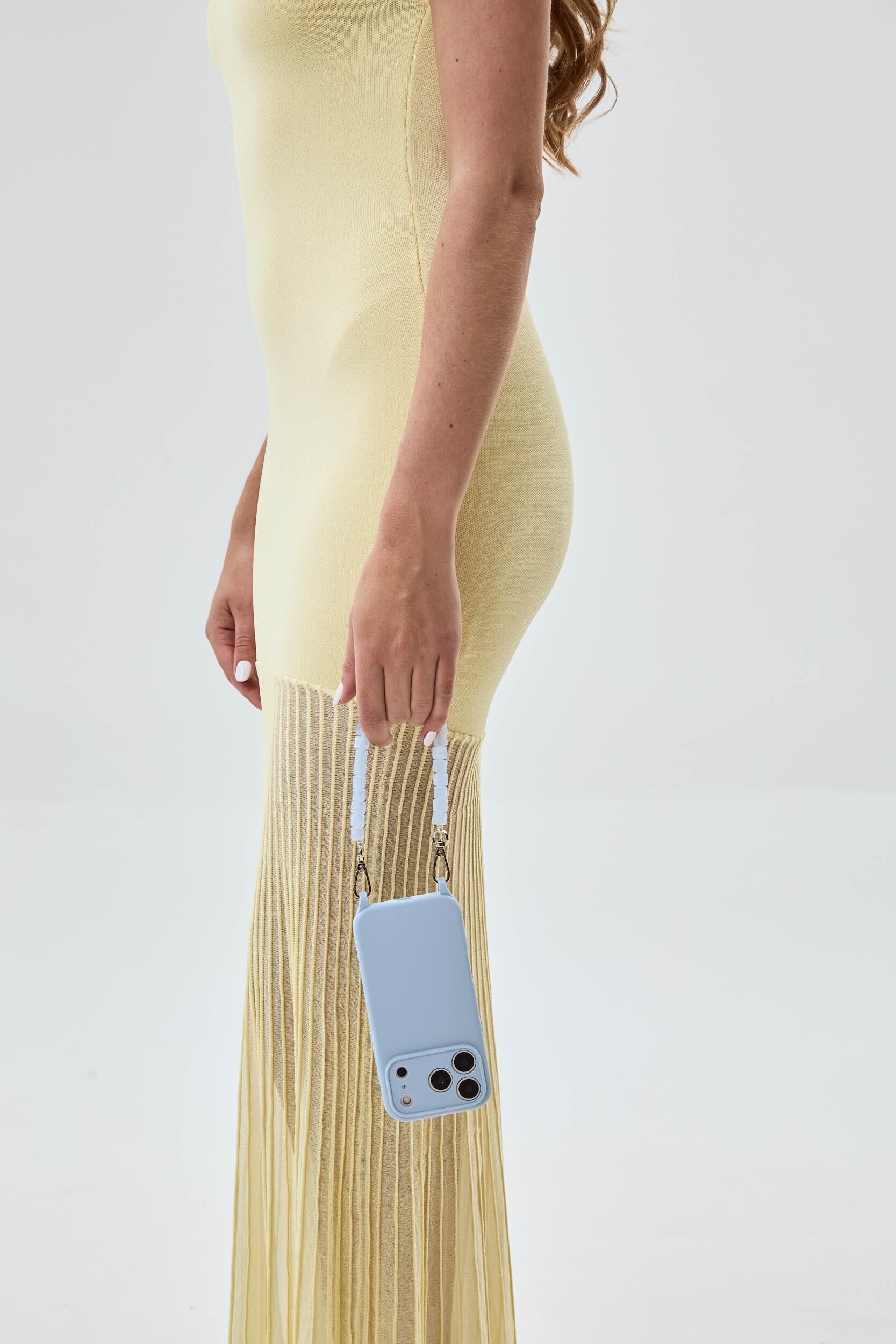 Elodie Phone Chain Glacier