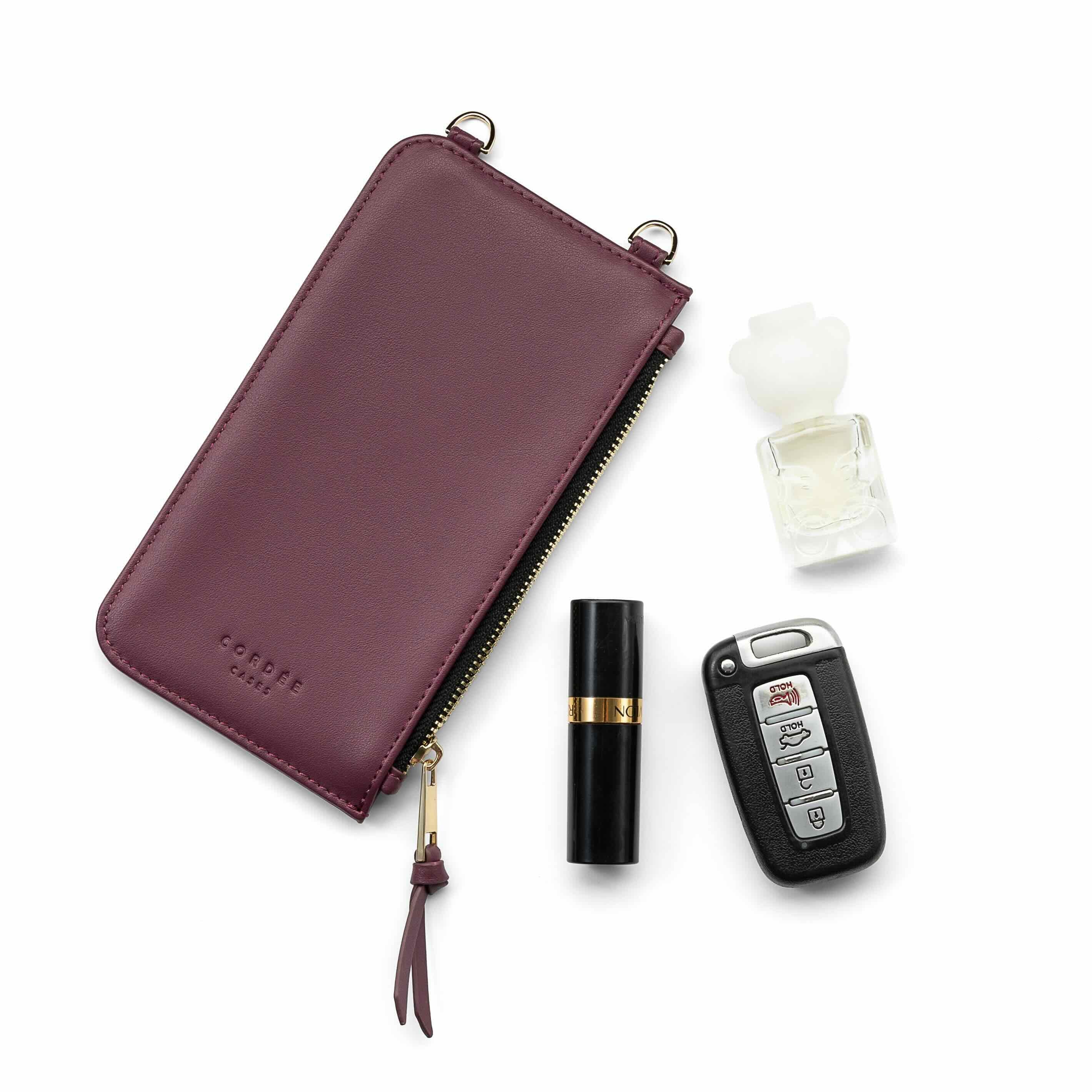 Essentials Pouch Cordée Cases Burgundy