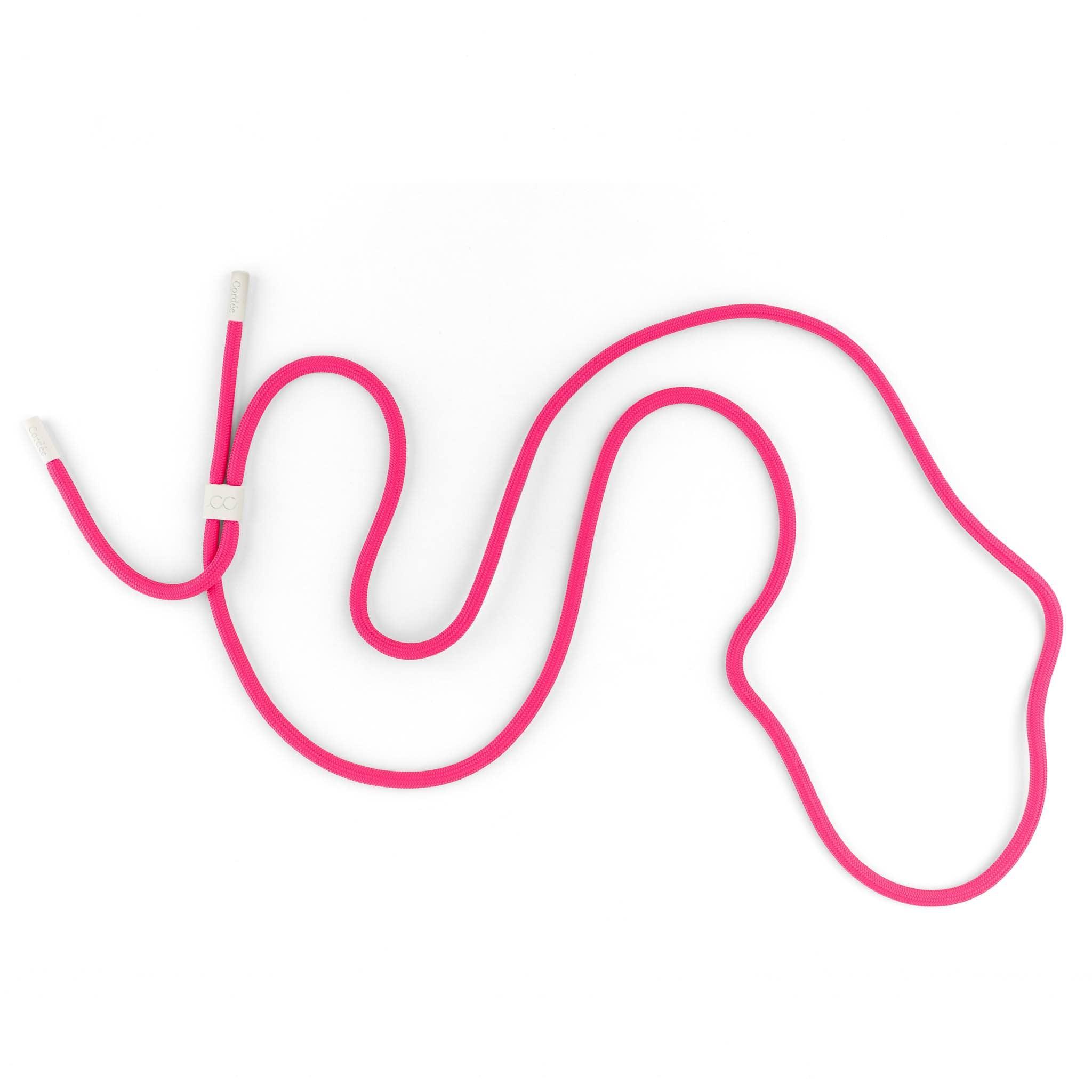 Noah Phone Strap Neon Pink - Cordée Cases