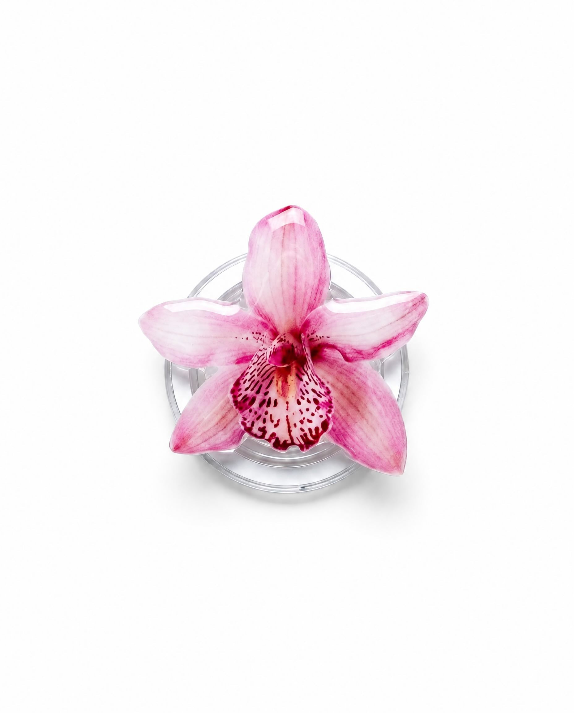 Pink Orchid Magnetic Phone Grip