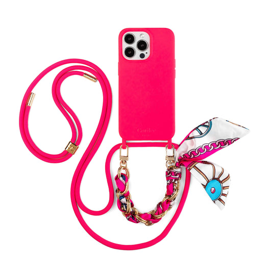 Rio Phone Strap Set Pink - Cordée Cases