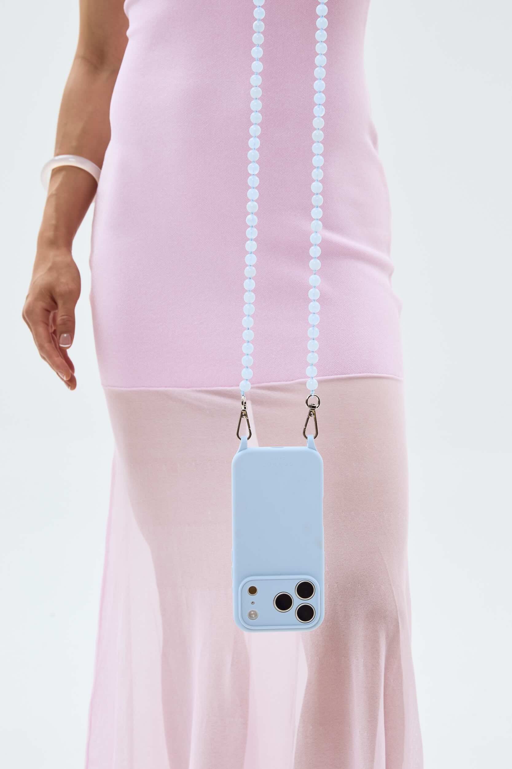 Scarlett Phone Chain Glacier