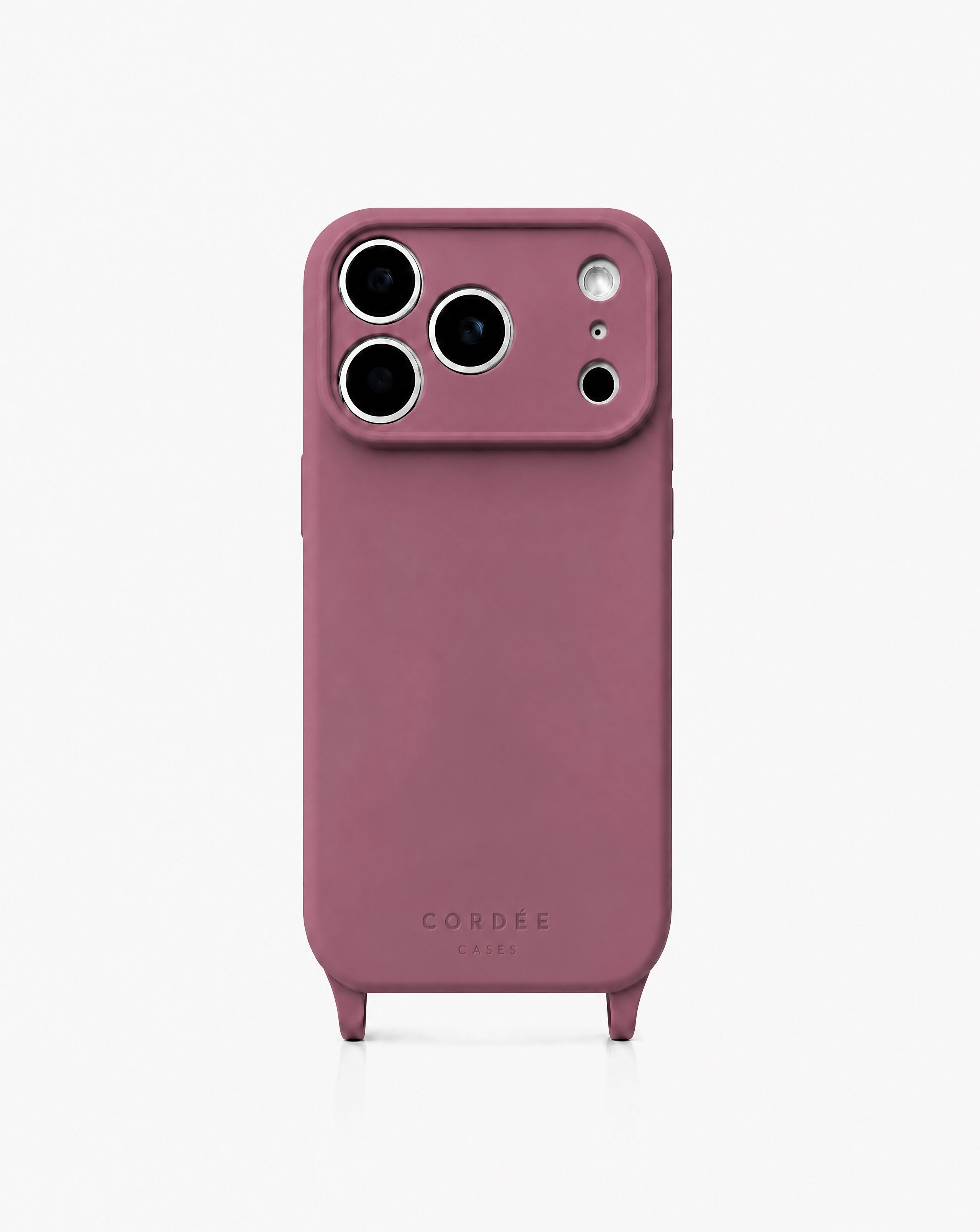 Silicone iPhone Case Burgundy