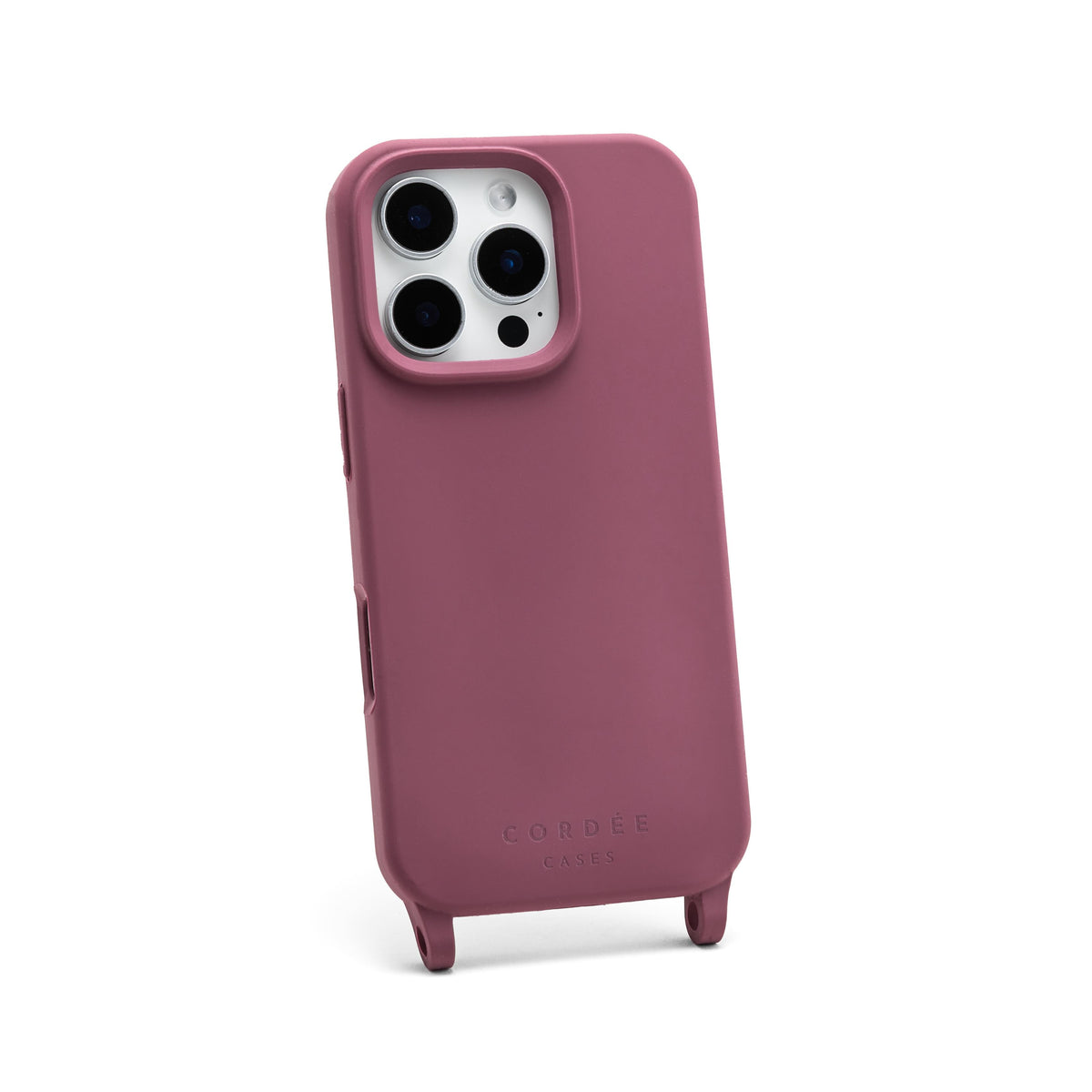 Silicone iPhone Case Burgundy