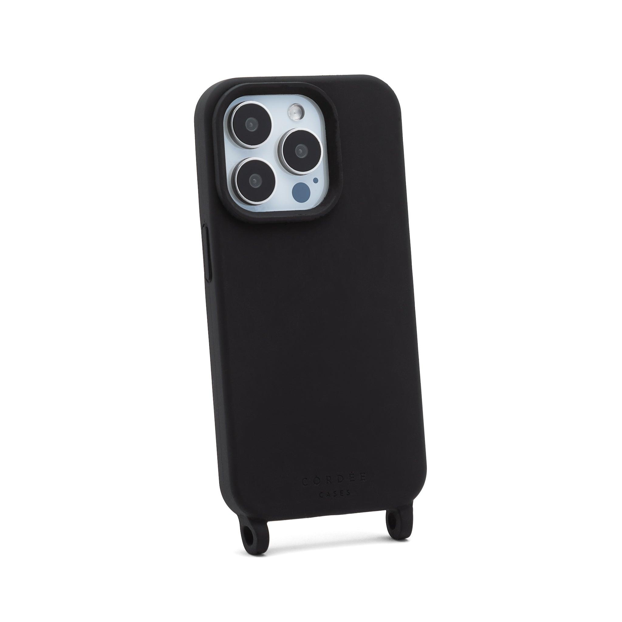 Silicone Phone Case Black - Cordée Cases