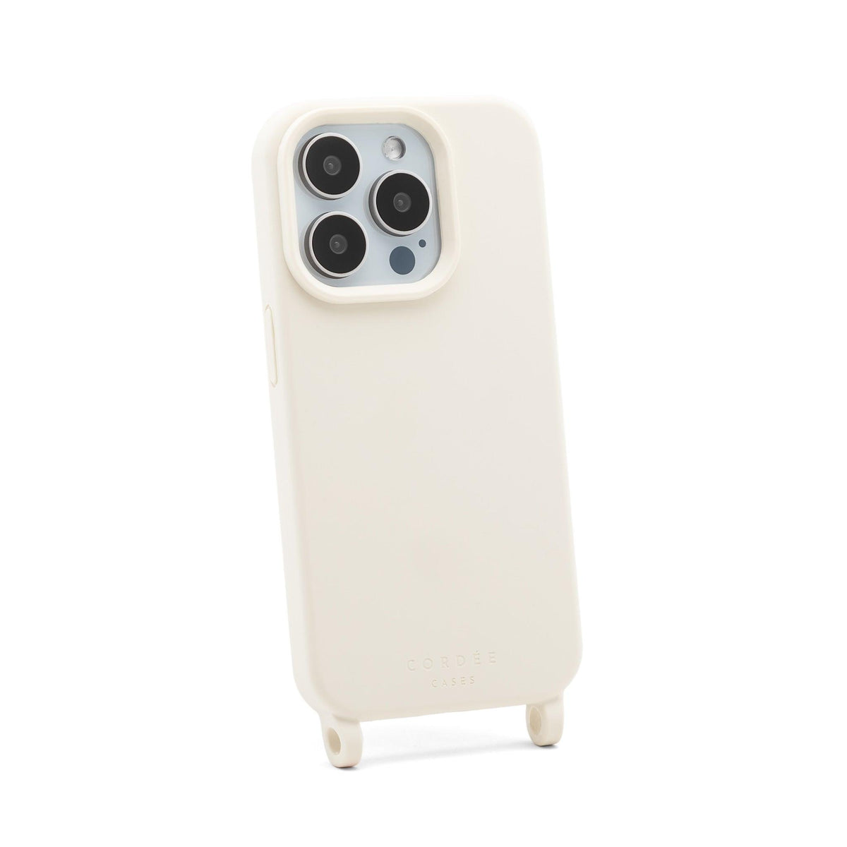 Silicone iPhone Phone Case Ivory iPhone 16e / No MagSafe by Cordée Cases
