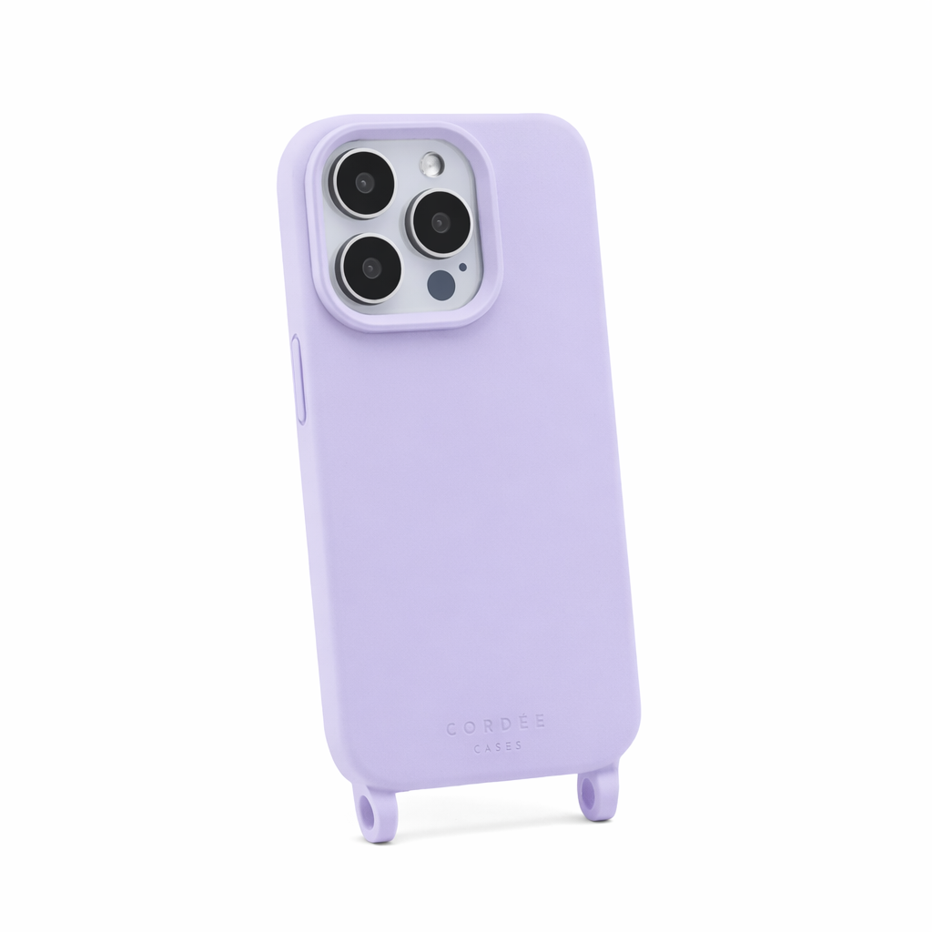 Silicone iPhone Case Lilac