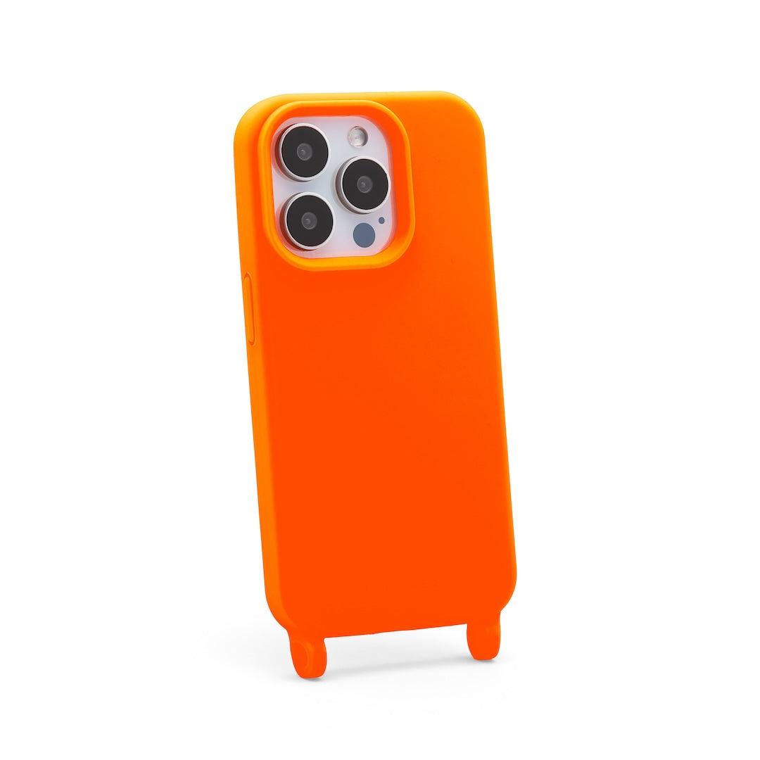 Silicone iPhone Phone Case Orange iPhone 17e / MagSafe by Cordée Cases