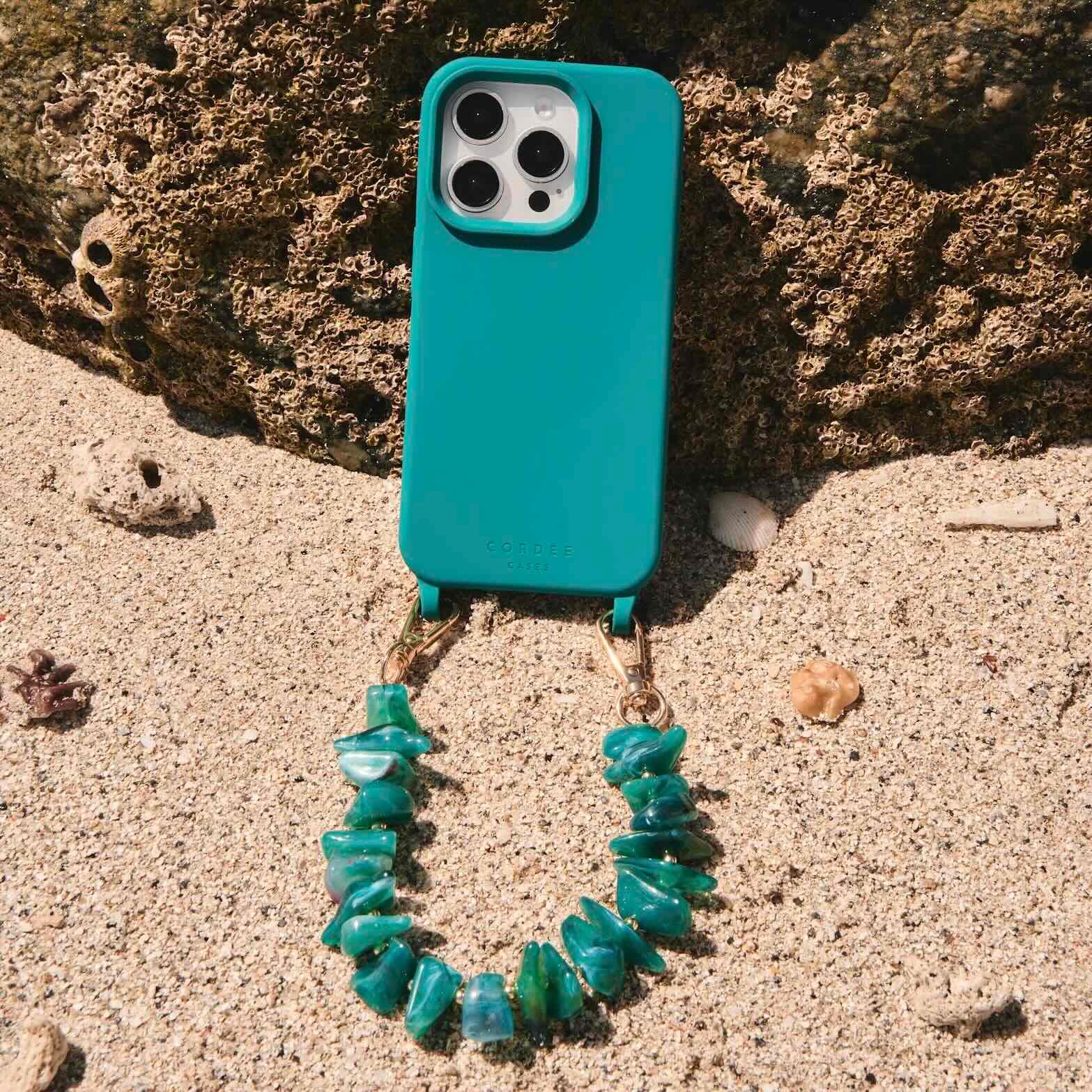 Turquoise Tide Phone Wristlet