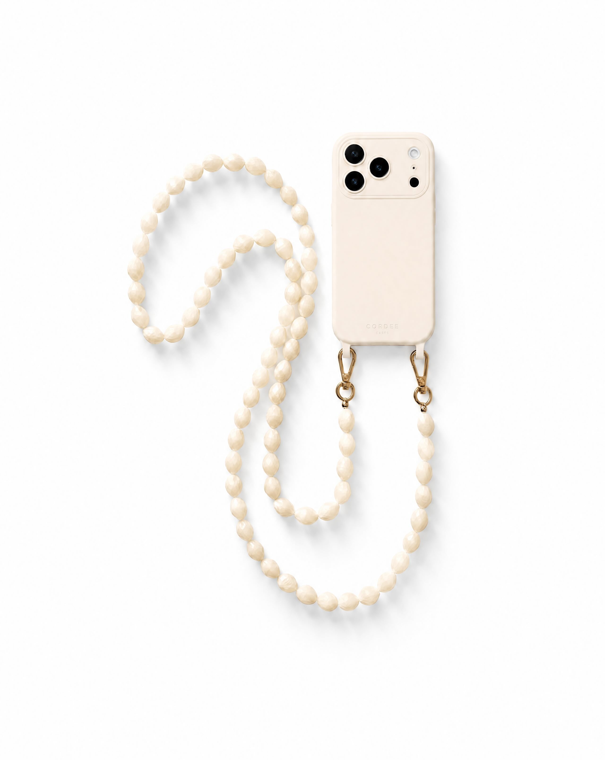 Valerie Phone Chain Set Ivory