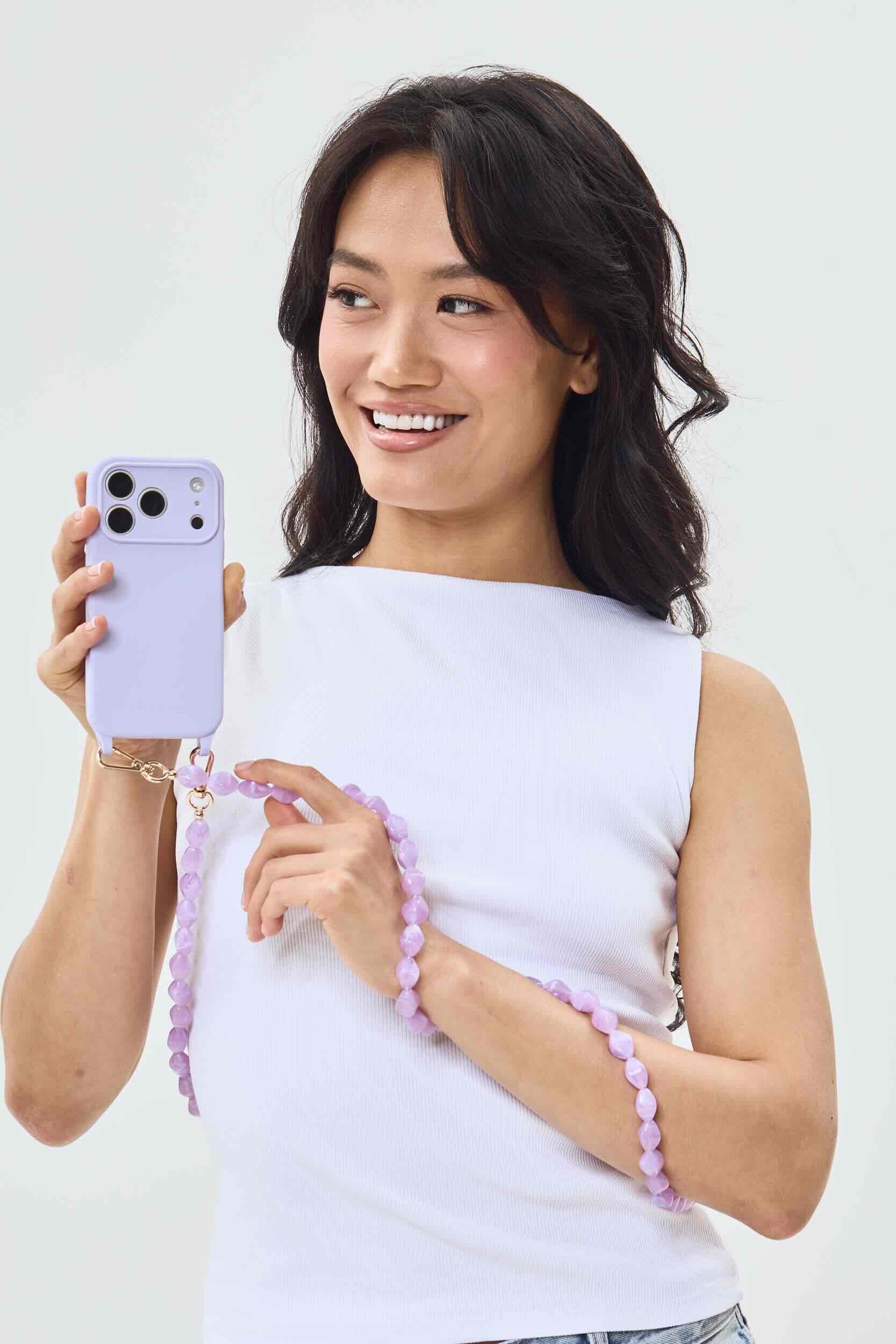 Valerie Phone Chain Lilac