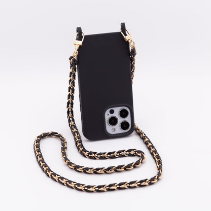 Emi Phone Chain Black