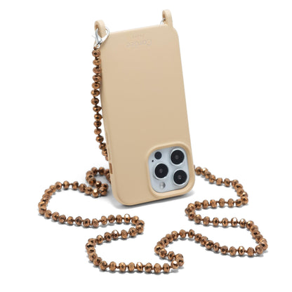 Aria Phone Chain Brown