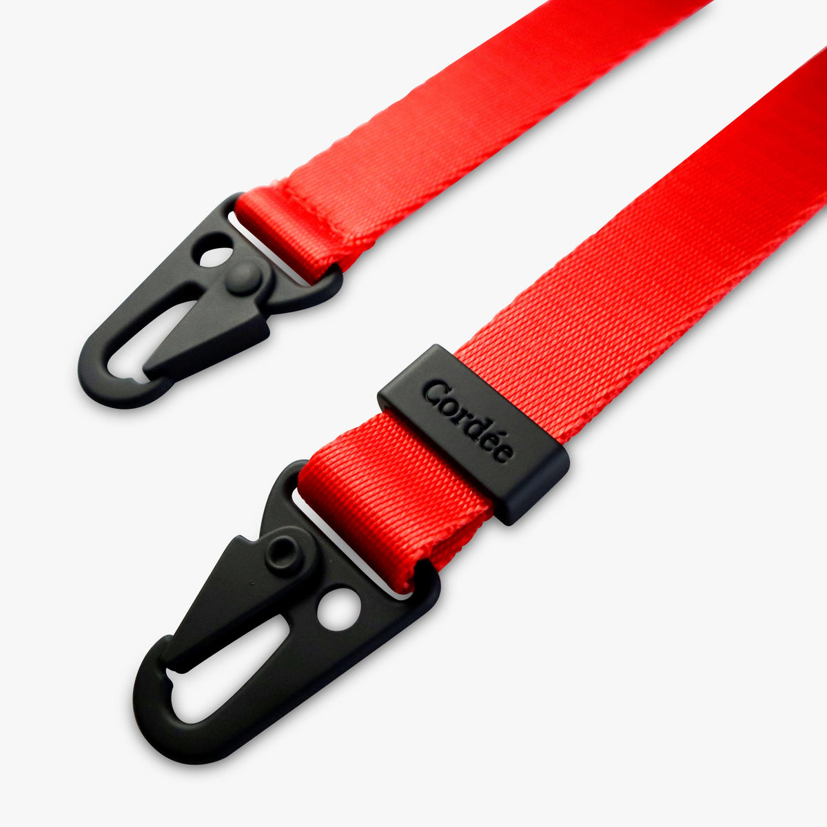 Carabiner Phone Strap Red