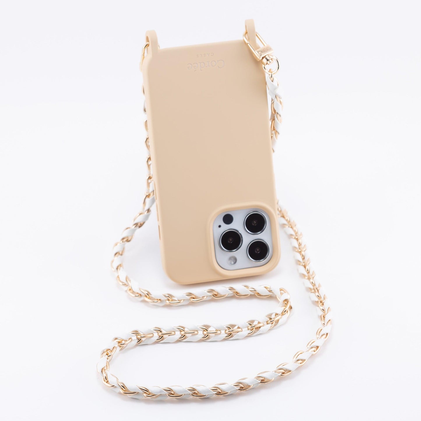 Emi Phone Chain White